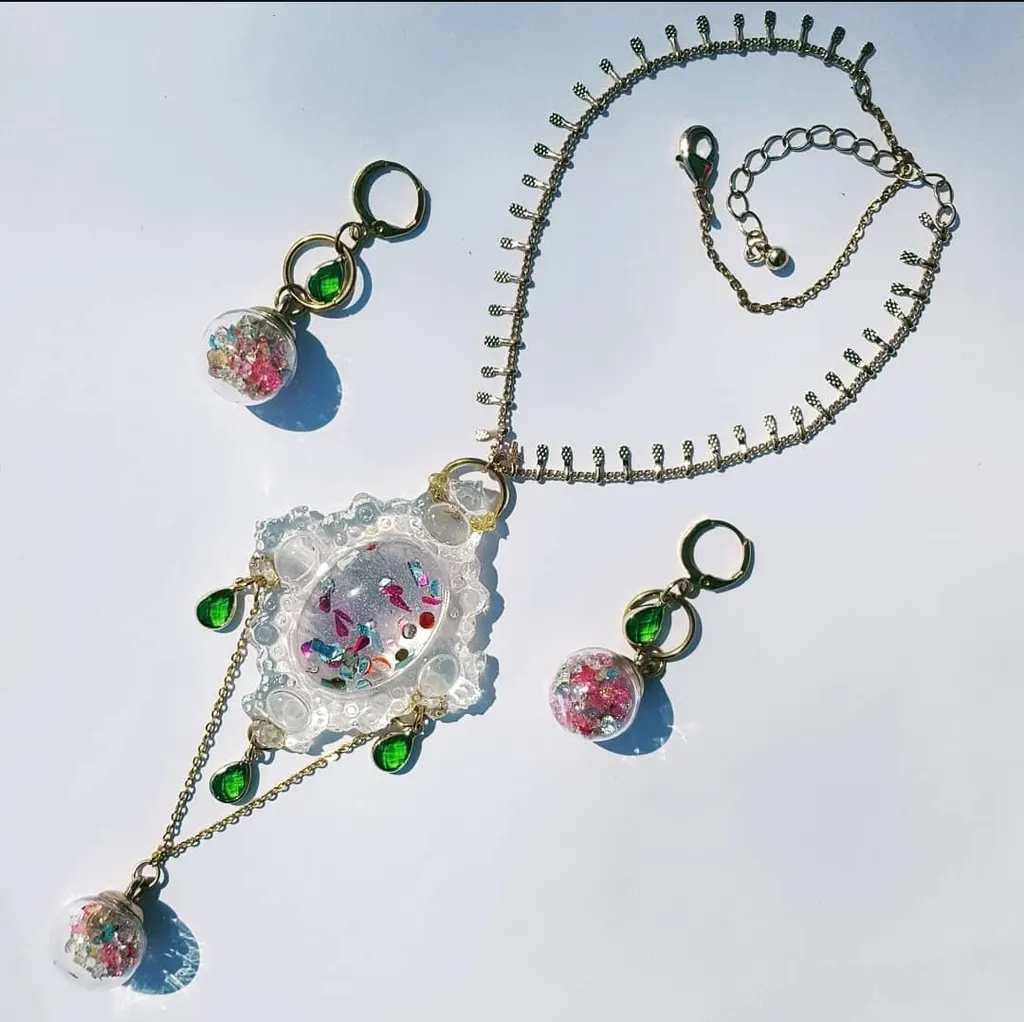 Radical Renaissance resin jewellery
